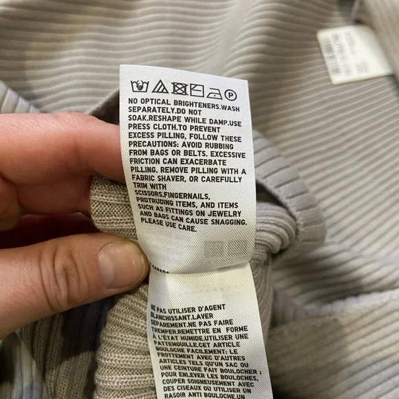 Uniqlo Size XXL Women's Ribbed Sweater - Light Taupe - Picture 8 of 11